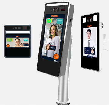 Face Recognition Terminal software screens